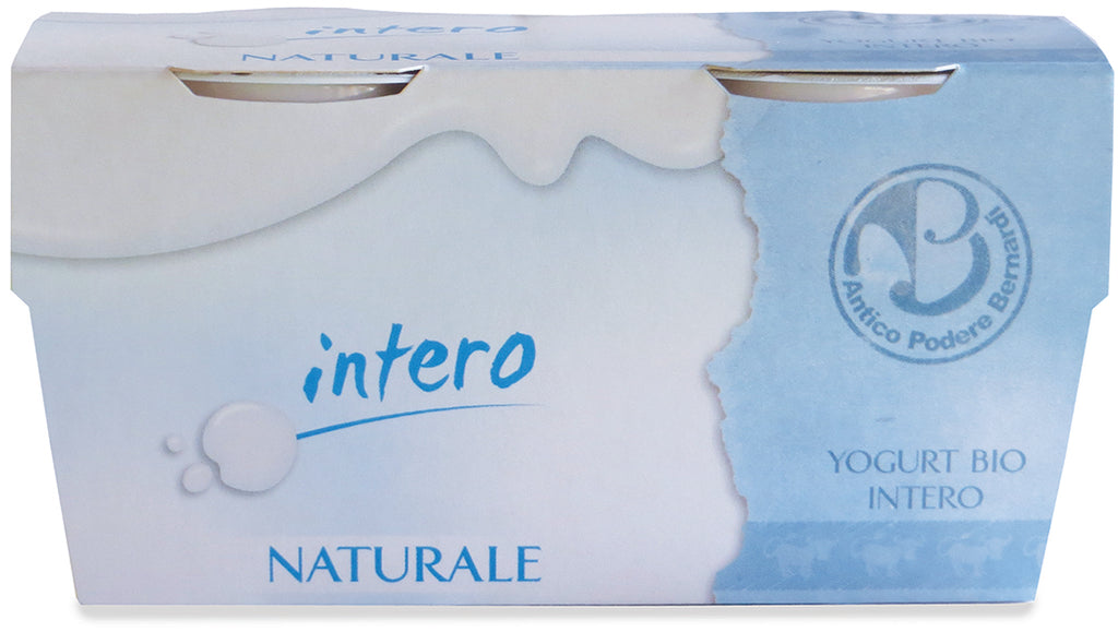 Yogurt naturale - 2x125g Antico podere bernardi