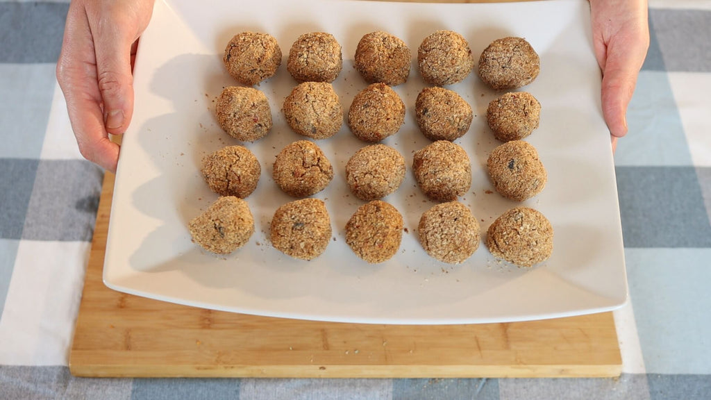 Polpette di Tofu e Melanzane