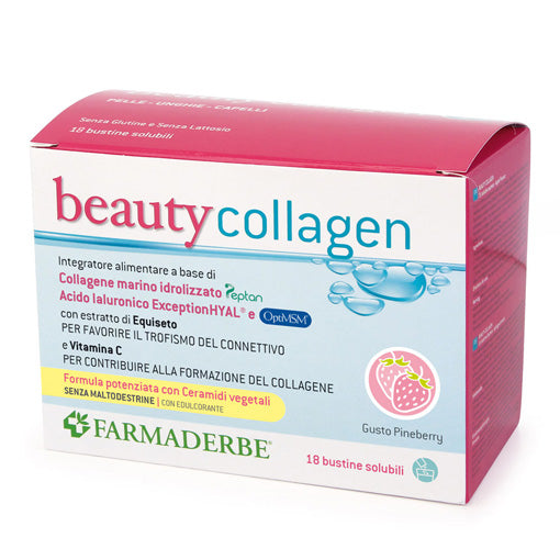 Beauty Collagen 18 Bustine Farmaderbe