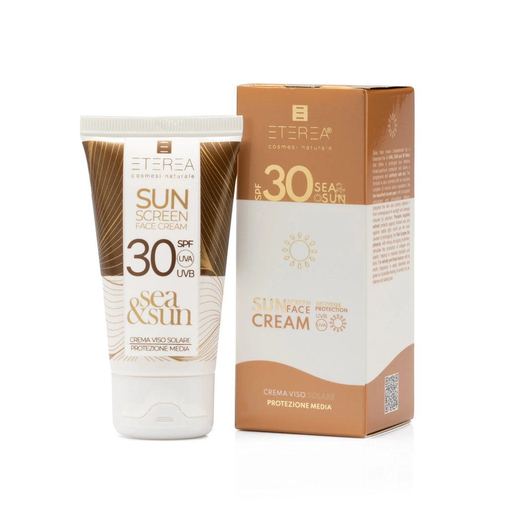 Sun Crema Solare Viso 30Spf 50Ml Eterea