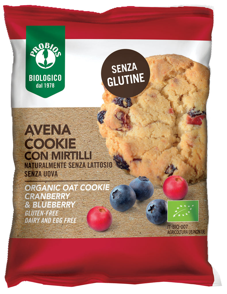 Avena Cookie Ai Mirtilli S/Glutine 40G Probios