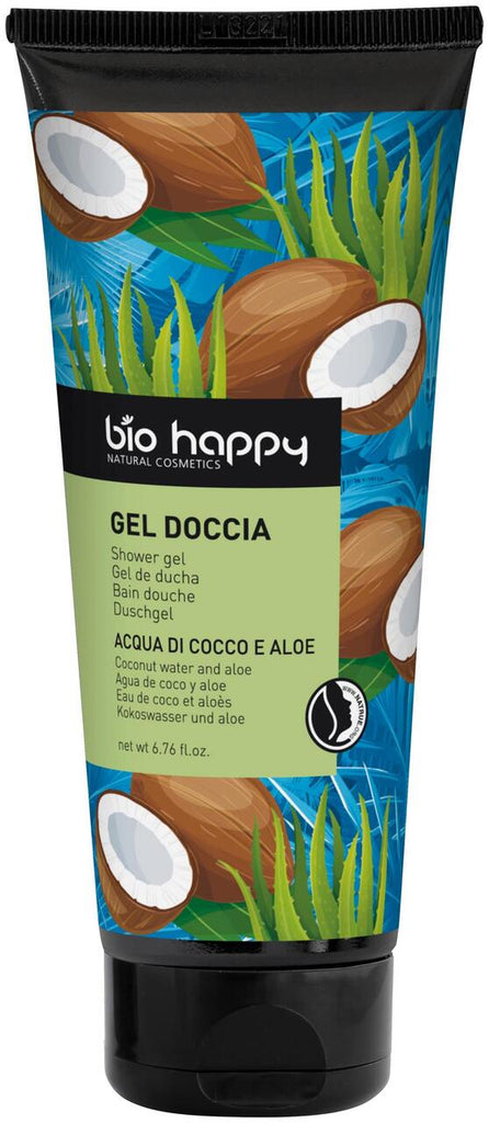 Gel Doccia Acqua Di Cocco E Aloe Bio happy