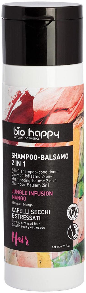 Jungle Infusion - Shampoo Balsamo 2 In 1 Mango Bio happy