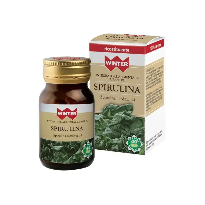 Spirulina 40 Cps. Vegetali Winter