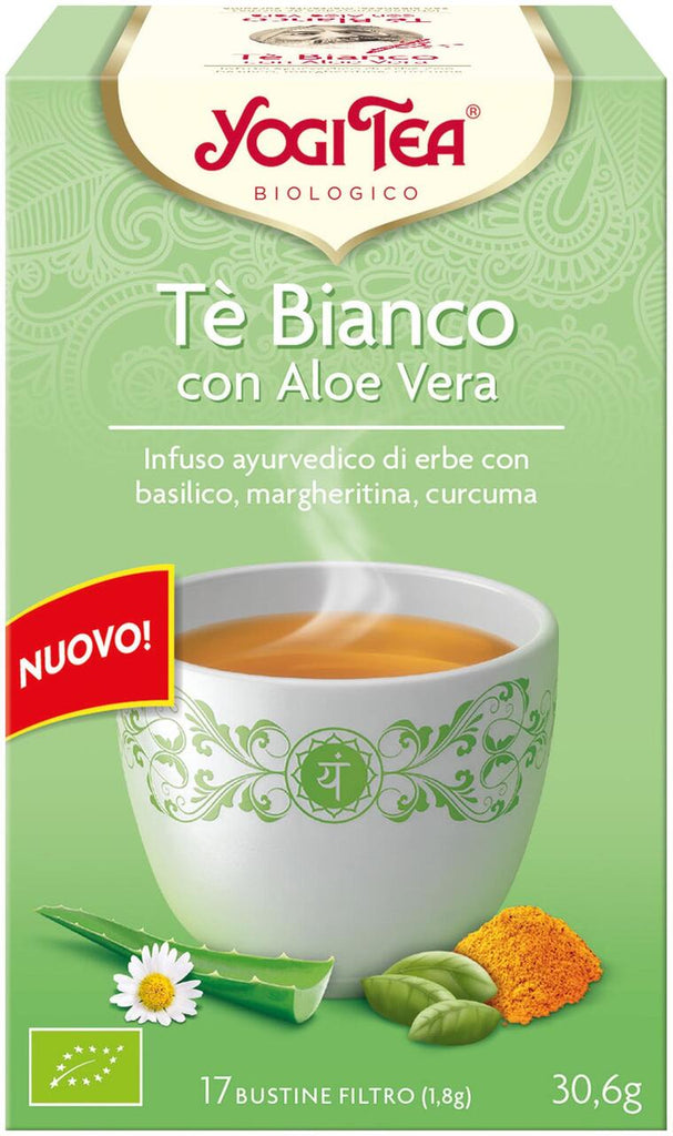 Tè Bianco Con Aloe Vera Yogi tea