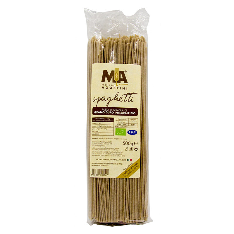 Spaghetti integrali di grano duro - Molini Agostini