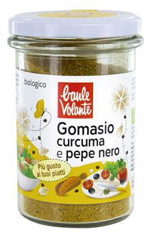 Gomasio alla curcuma e pepe - 100g Baule volante