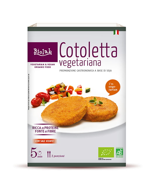 Cotoletta vegetariana - 160g Biolab
