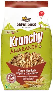Krunchy amaranth - granola all'amaranto con farro - 375g Barnhouse