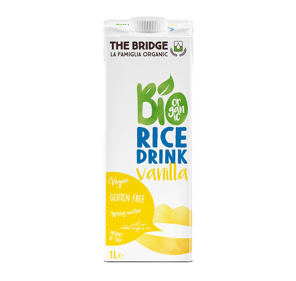 Bevanda di riso con vaniglia The Bridge Bio