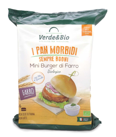 Miniburger di farro - 6x40g Verde&bio