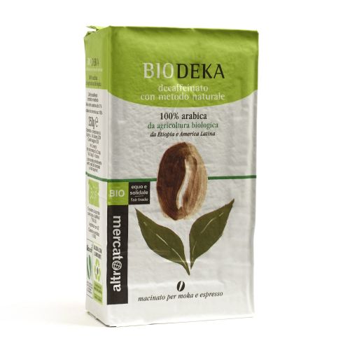 biodeka - 100% arabica - decaffeinato naturale -  - 250 Altromercato