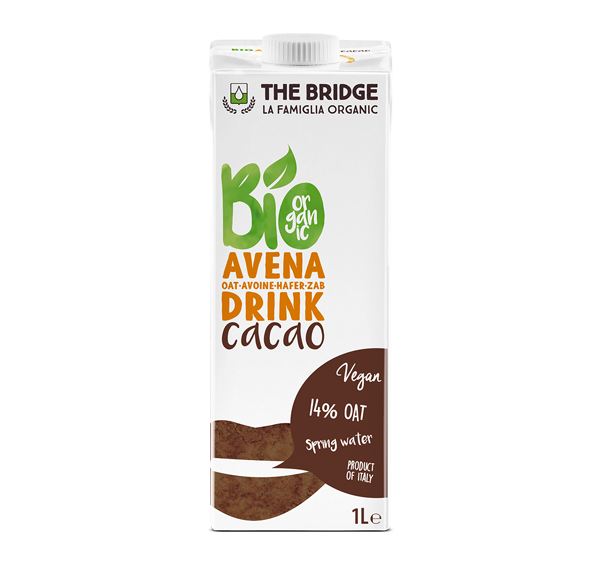 Bevanda di avena con cacao The Bridge Bio