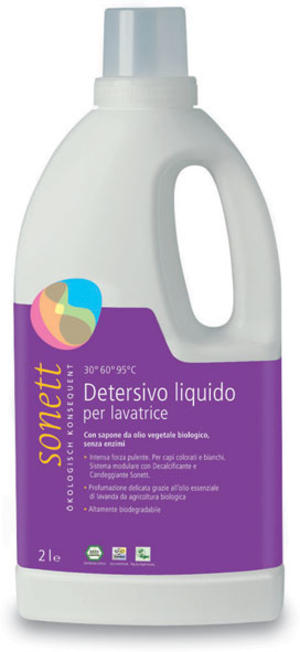 Detersivo liquido per lavatrice - 2l Sonett