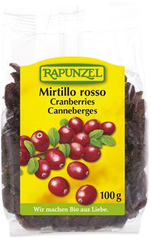 Mirtilli rossi secchi - 100g Rapunzel