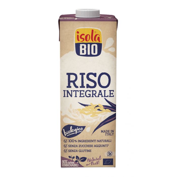 Bevanda di riso integrale - 1l Isola bio