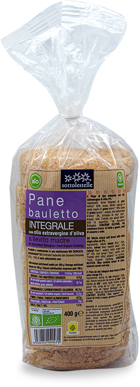 Pane bauletto di frumento integrale Sottolestelle