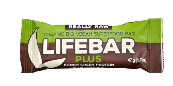 Lifebar protein choco green - 47g Life Food