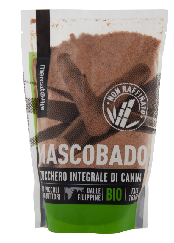 mascobado - zucchero integrale di canna - bio - 500 Altromercato