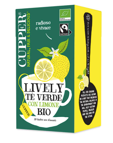 Tè verde al limone - 35g Cupper