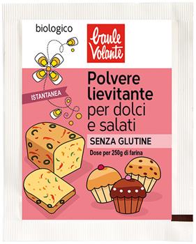 Polvere lievitante per dolci e salati - 2x9g Baule volante