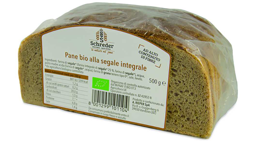 Pane integrale di segale - 500g Schreder