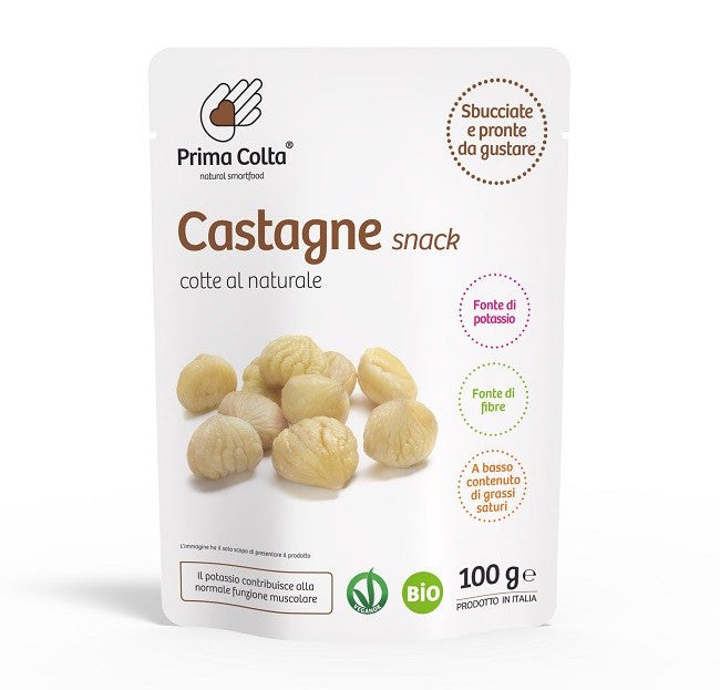 Castagne snack - 100g Prima colta