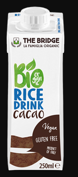 Bevanda di riso e cacao to go The Bridge Bio