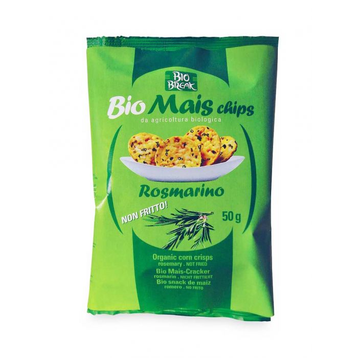 Bio mais chips al rosmarino - 50g Bio break