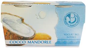 Yogurt cocco e mandorle - 2x125g Antico podere bernardi