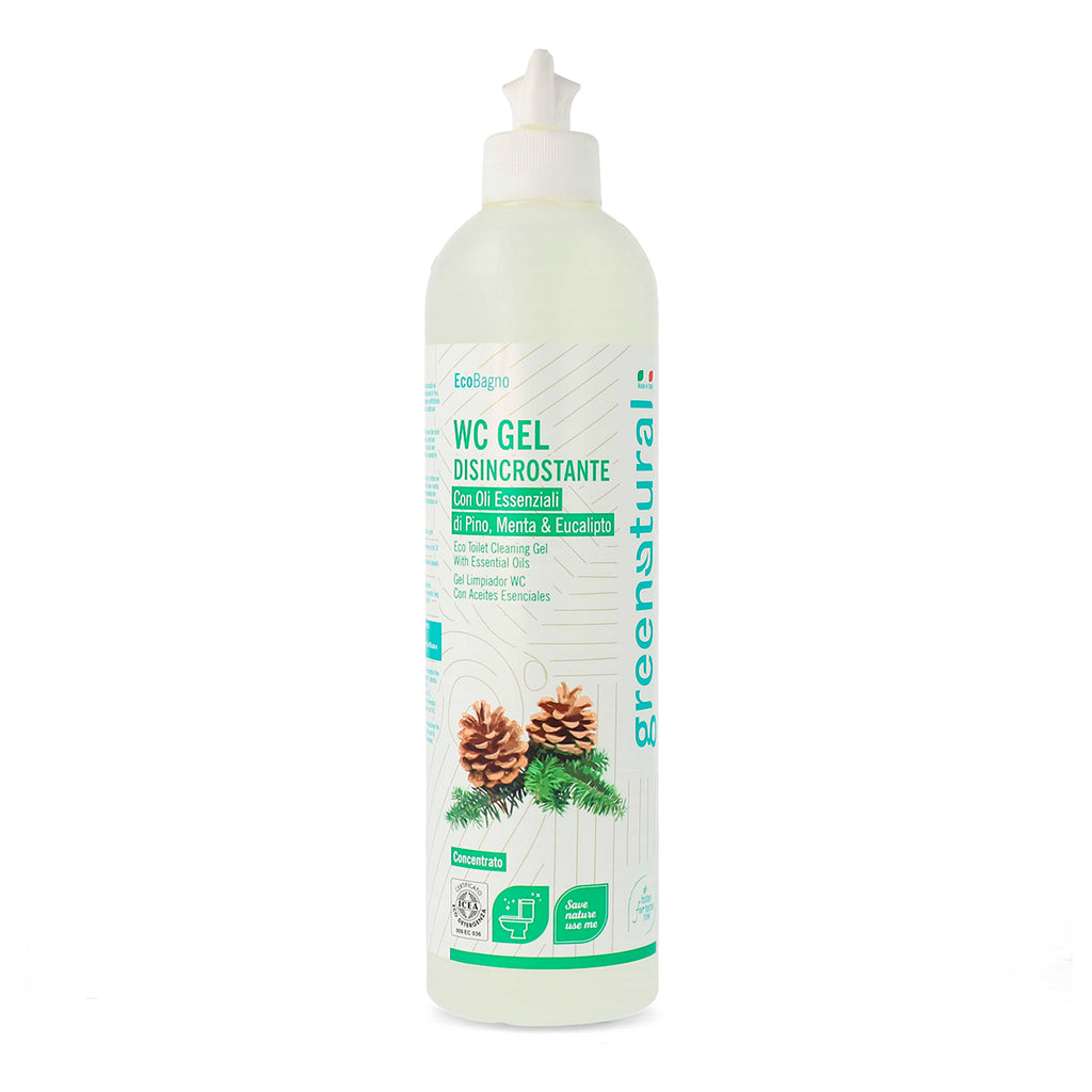 WC gel disincrostante con pino, menta e eucalipto Greenatural