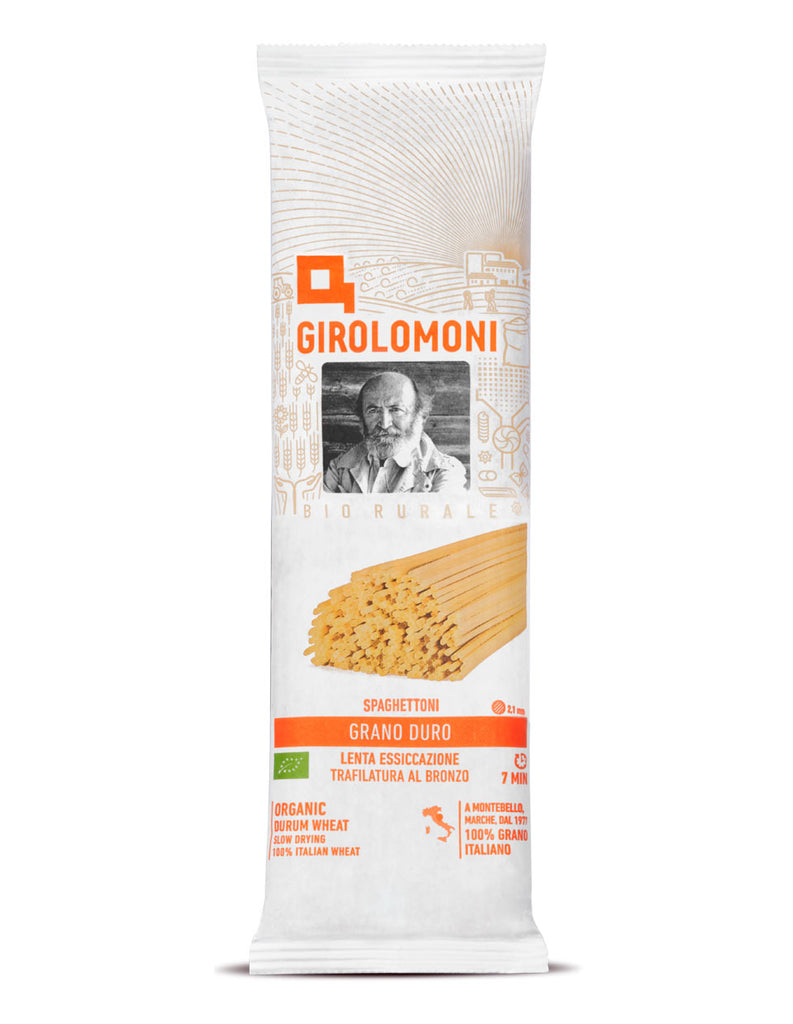 Spaghettoni di semola di grano duro Girolomoni