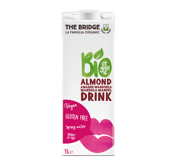 Latte di mandorla 3% senza zucchero The Bridge Bio