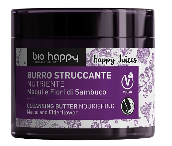 !Happy juices - burro struccante maqui e fiori di sambuco Bio happy