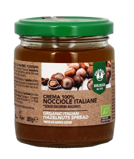 !CREMA 100% NOCCIOLE ITALIANE PROBIOS