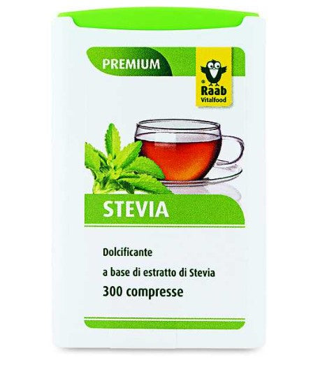 Dolcificante a base di estratto di stevia in compresse Raab