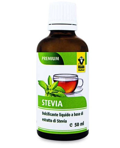 Dolcificante a base di estratto di stevia liquido Raab