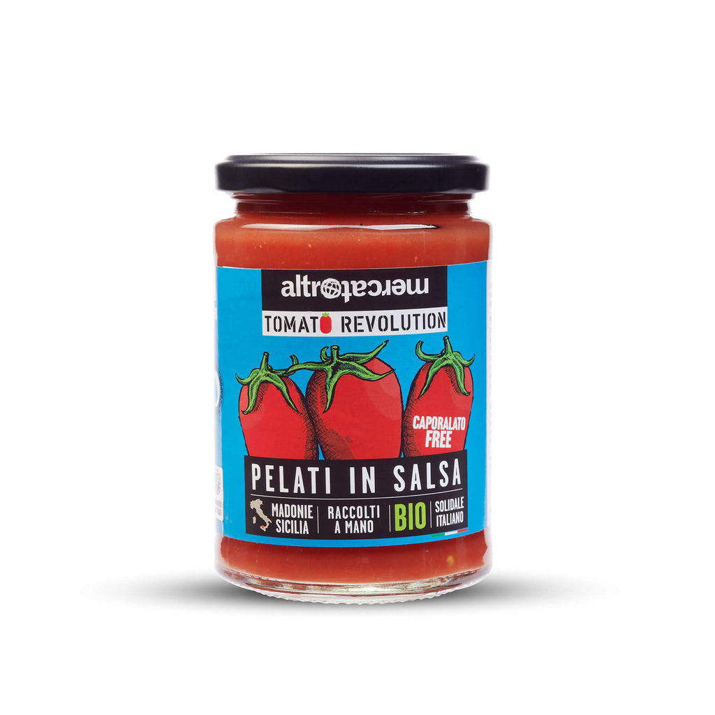 pelati in salsa - tomato revolution -  bio  NOVITÀ Altromercato