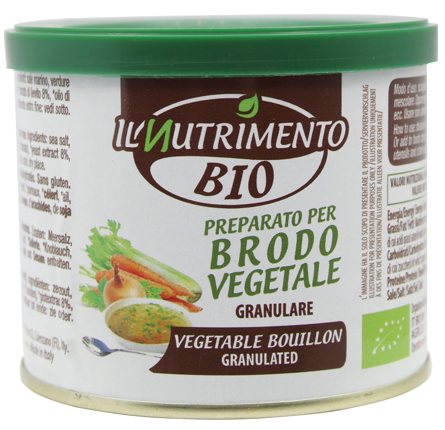 Vendita Brodo vegetale a basso contenuto di sale in compresse biologiche 88  g Granovita