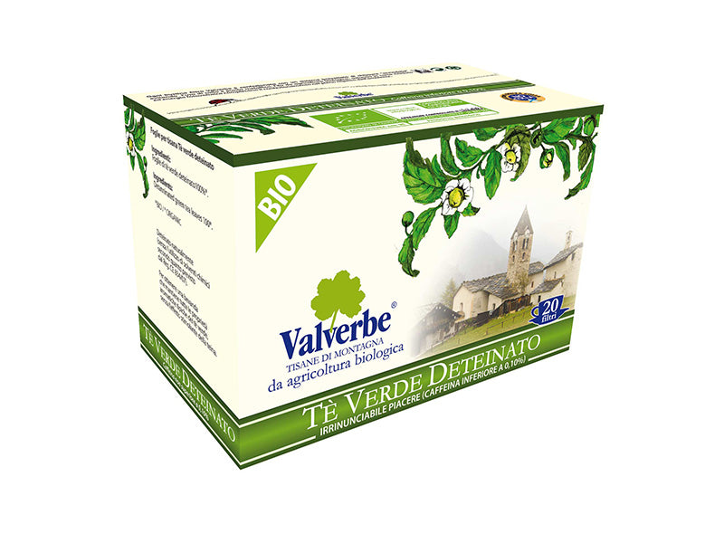 Tè verde deteinato  ValVerbe
