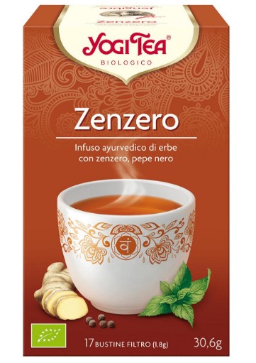 Yogi tea zenzero Yogi tea