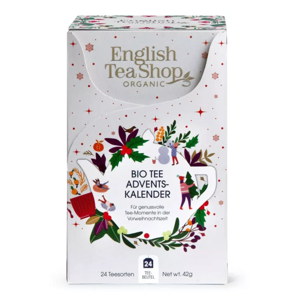 Calendario dell'avvento pocket con tisane in filtri English Tea Shop