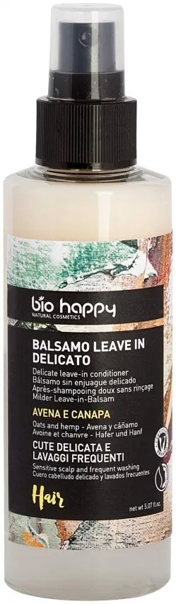 !Avena e canapa - balsamo spray leave in delicato Bio happy