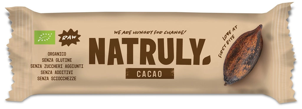 Barretta cruda al cacao NATRULY