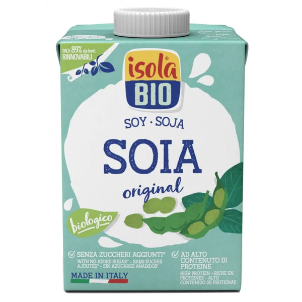 Isola Bio - Bevanda di soia italiana bio - 500ml – Biologicamente LiveShop