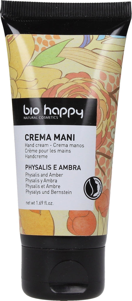 Crema mani physalis e ambra Bio happy