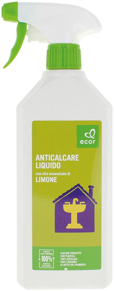 Detergente Anticalcare Liquido Con Olio Essenziale Di Limone Igiene casa ecor
