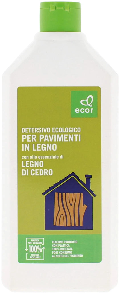 Detersivo liquido per pavimenti in legno con olio essenziale di legno di cedro Igiene casa ecor
