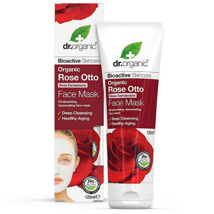 Maschera Viso Rosa Damascena Optima Dr Oorganic