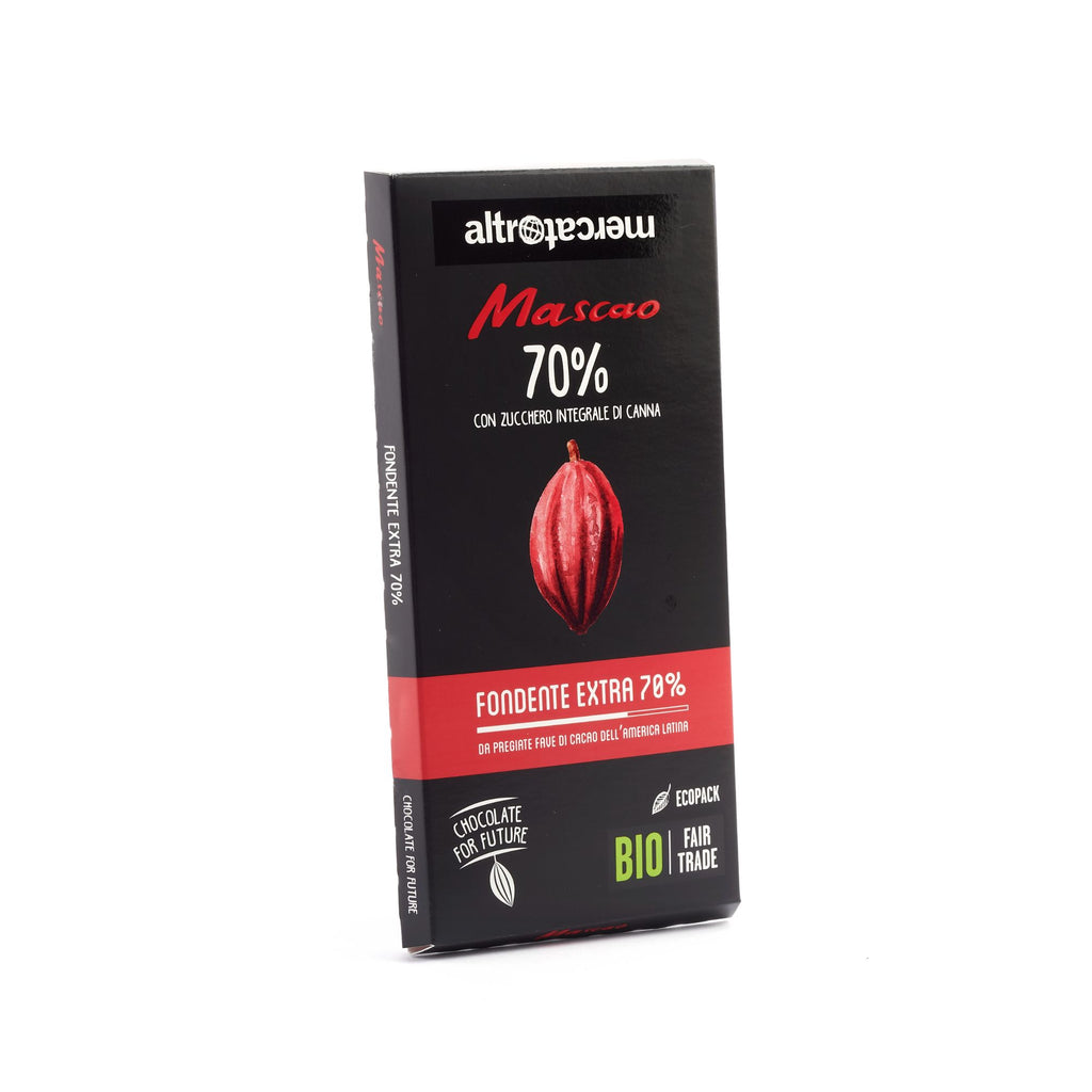 mascao - cioccolato fondente 70% 80GR Altromercato